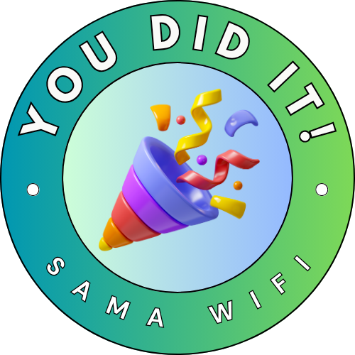 🎉 You did it!