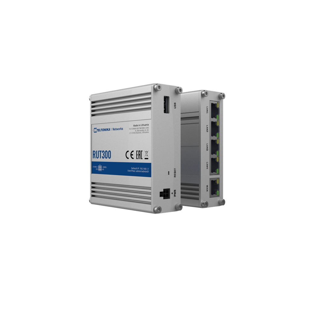 RUT300 ETHERNET ROUTER- TELTONIKA