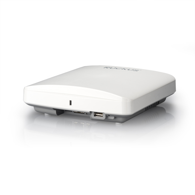 RUCKUS R350 dual-band 802.11abgn/ac/ax Wireless Access Points, 2x2:2 streams (2.4GHz/5GHz) OFDMA, MU-MIMO, BeamFlex+, 802.3af PoE support. Does not include power adapter or PoE injector. Includes Limited Lifetime Warranty.