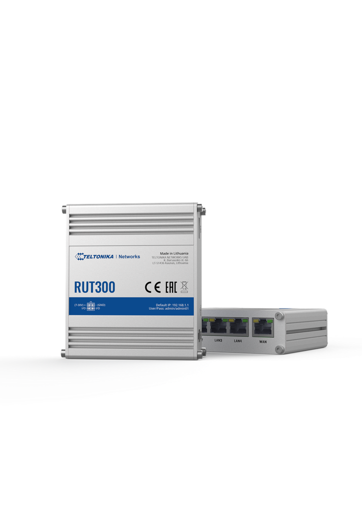 RUT300 ETHERNET ROUTER- TELTONIKA