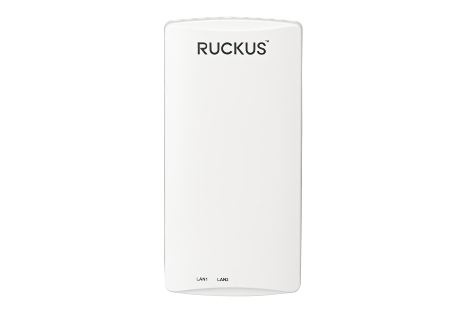 Ruckus Wi-Fi 6 dual-band concurrent 2.4 GHz & 5 GHz, Wired/Wireless Wall Switch, BeamFlex+, 1 10/100/1000 & 2 10/100/1000 Ethernet Access Ports, POE in.  No incluye fuente de alimentación CC.