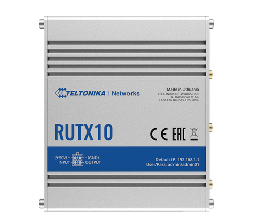 [RUTX10 Ethernet Router] Teltonika- RUTX10