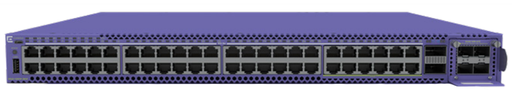 [5520-48W] ExtremeSwitching 5520 48 10/100/1000BASET FDX/HDX 802.3bt 90W PoE 2 stacking/QSFP28 1 unpopulated VIM slot MACsec capable includes 3 fan modules 2 unpopulated modular PSU slots.