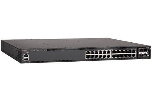[ICX7450-24P] 24-port 1 GbE switch PoE+, 3 modular slots for optional uplinks/stacking. Power supply, fan & modules need to be ordered separately Ruckus ICX 7450P
